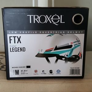 NWT Troxel FTX Legend Low Profile Riding Helmet